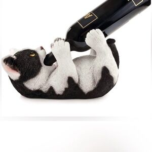 Black and White Cat Wine bottle holder